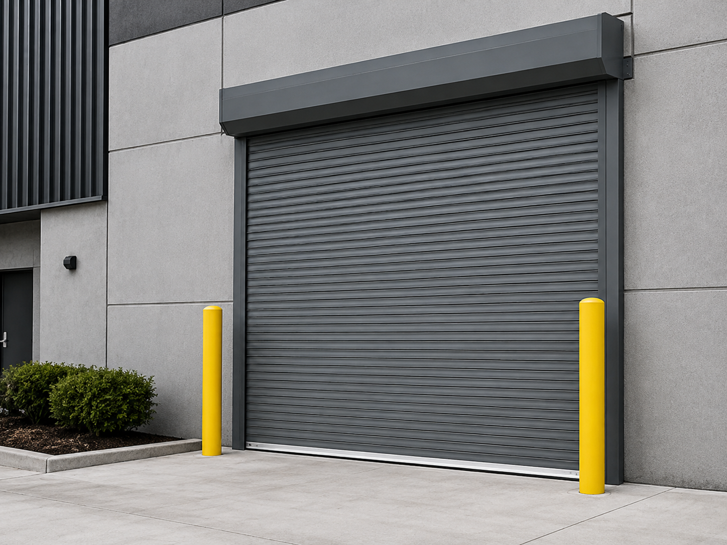 Residential garage door on Miami home