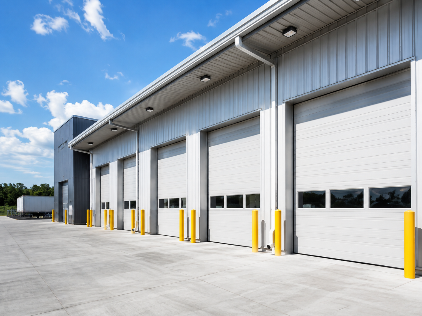 Residential garage door on Miami home